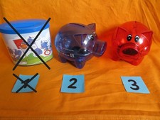 1x Spardose, Werbung, AUSWAHL aus Deutsche Bank (blau) ODER SV-Versicherung(rot)