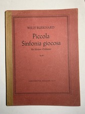 Noten. Burkhard. Piccola