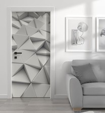 Türtapete Türposter Türfolie selbstklebend Polygone Nr. 1 Türaufkleber