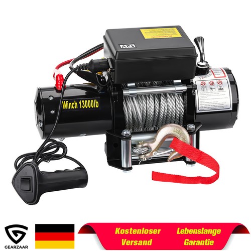 Elektrische seilwinde 13000lbs - elektrische,
