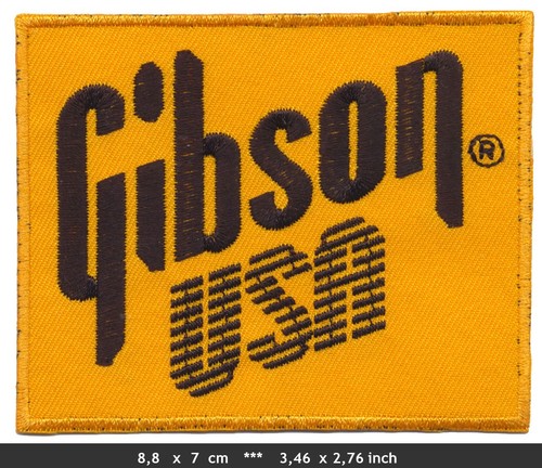 Gibson aufnäher patch - gibson,