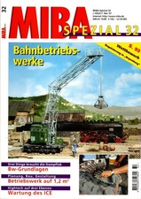 Zeitschrift MIBA SPEZIAL  32 - Bahnbetriebswerke