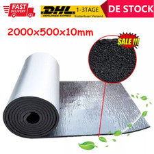 Auto Schaumstoff Schalldämmung,2000x500x10mm`Dämmmatte Isolierung Selbstklebend·