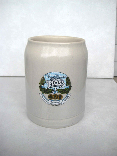 Orig werbe bierkrug - werbe-bierkrug, liter