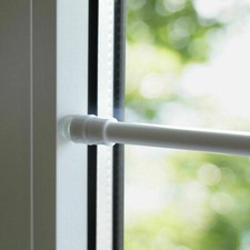 Klemmfix Tür Fenster Klemmstange Flex Gardinenstange Vitragestange ohne Bohren