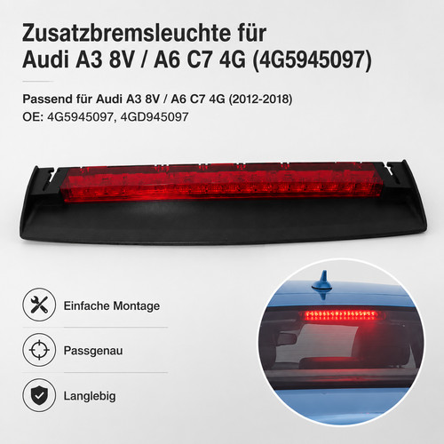 Led bremslicht für - bremslicht, a6