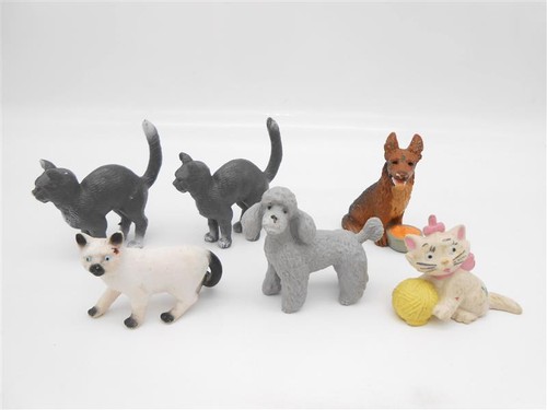 Vintage bullyland hund katze - vintage,