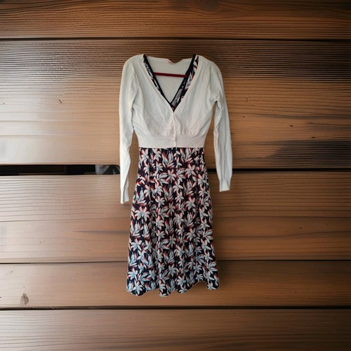 Kleid mit weissen bolero - weissen,