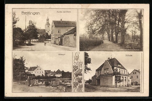 Breitingen kirche mit - breitingen,,