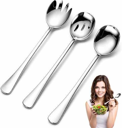Salatbesteck set edelstahl - set, 3