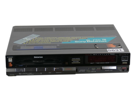 Sony f60 betamax pal - sony,