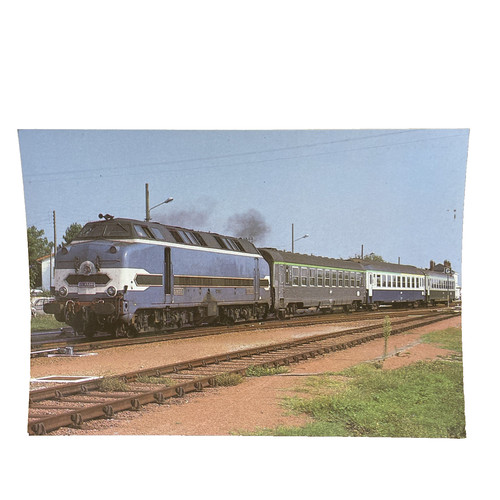 Postkarte eisenbahn zug - postkarte,