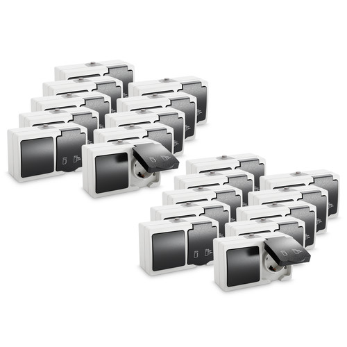 Absina 20x aufputzsteckdose - 20x,
