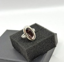 835 Silber Jugendstil Ring mit