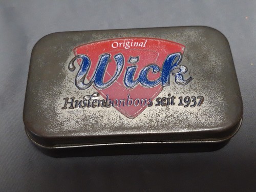 Alte blechdose wick - blechdose,