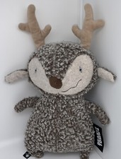 Sigikid Plüschtier Stofftier Beasts Town Rentier Hirsch Reh Braun Geweih Blau Au