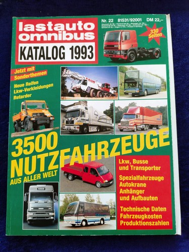 Lastauto omnibus katalog 1993 - omnibus,