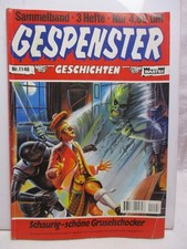 Gespenster Geschichten Sammelband Nr. 1146 Bastei Softcov Heft Nr.1021-1024-1025