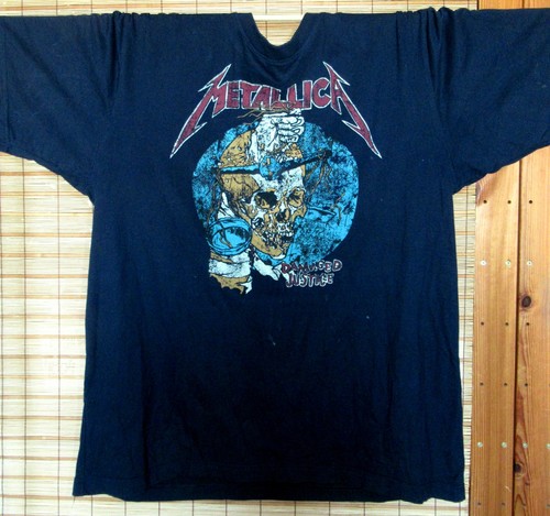 Blaues bandshirt tourshirt - blaues,