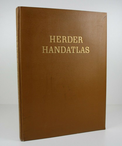 Herder handatlas atlas - herder, /