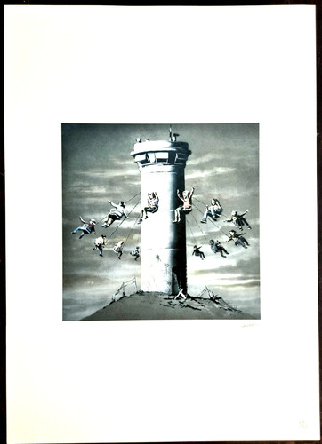 Lithographie banksy - lithographie,