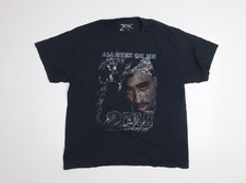 2PAC Herren T-Shirt schwarz