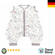 Sommer Schlafsack mit Füßen | 0.5 Tog | 70cm Größe