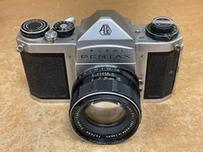 Pentax SV analoge Kleinbildkamera + 55mm f1.8 Objektiv Spiegelreflexanleitung (defekt)