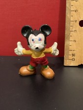 Disney Heimo Figur Micky Maus 70er Jahre Weichgummi