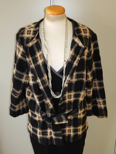 Wolljacke apanage kariert - apanage,