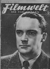 Filmmagazin Filmwelt 1933/13 - Dr. Mabuse, Paul Muni, Peter Voß, Hans Albers