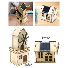 Solarwindmühle DIY Kit Haus