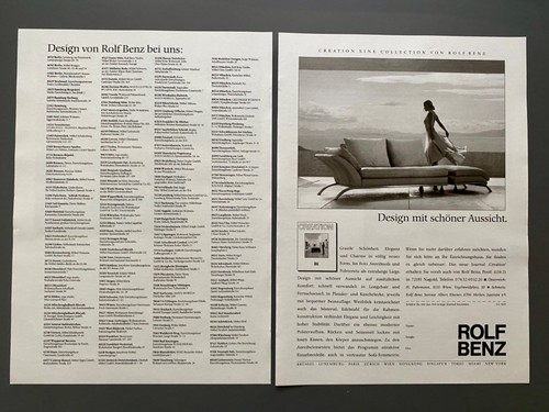 Rolf benz creation - sofa, design
