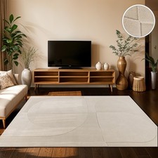 Teppich Wohnzimmer Hochflor