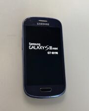 Samsung Galaxy S3 mini blau, defekt, Display Sprung, Teile Spender, Platine, ok
