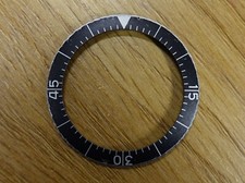 HEUER 1550SG Bundeswehr 1550 SG Lünette Bezel vintage SINN 156 Military