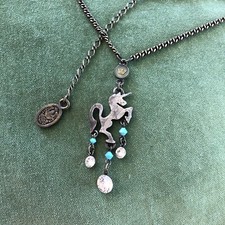 Konplott Rough Kingdom Kette, lang, Einhorn 