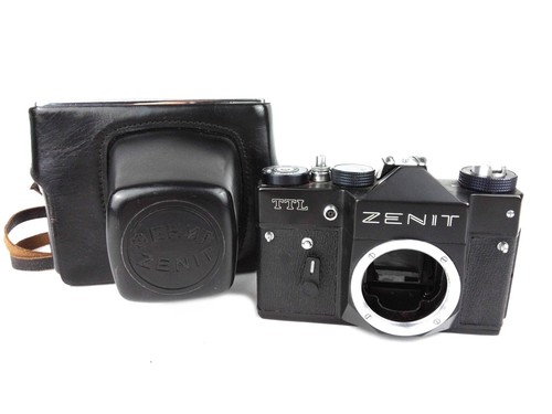 Vintage soviet zenit ttl - soviet, black