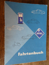 Aral fahrtenbuch 60er - bv,