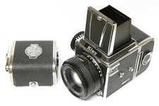 Kiev 88 mit Arsat B  2,8 / 80mm  Objektiv 6x6 Kamera