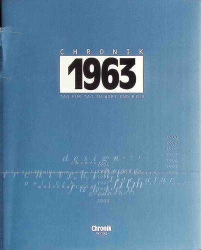 Chronik 1963 tag für - für, in