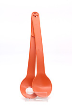 Tupperware Salatbesteck orange 1324 / 1325 Vintage Länge 30 cm