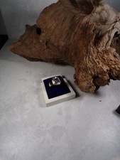 D30-8 / eleganter Ring 14K / 585 Gelbgold mit Aquamarin  Gr. ca. 53 sehr massiv