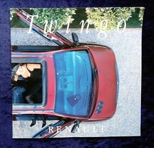 Renault Twingo Prospekt 5.1996  mit Farben und Polstern