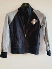 Kingsland Jacke Pulli Gr. 122 128 7 8 Y schwarz grau