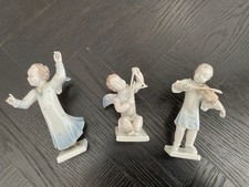 3 Seltene Rosenthal Porzellan Figuren Engel Musizieren 1 Wahl von A FEHRLE