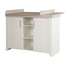 roba Wickelkommode 'Felicia' mit Wickelansatz, breit, Landhausstil - B-Ware 