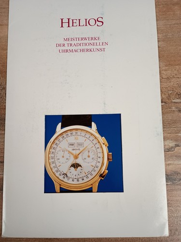 Helios uhr katalog - helios, broschüre
