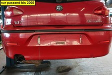 Stossfänger / Stossstange Hinten Alfa Romeo 147 1.6 Twin Spark 937 Farbe ROT