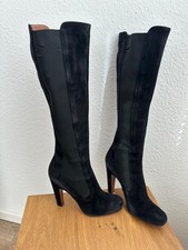 Alaïa Wildleder Stiefel In Schwarz Gr. 39,5 ( 39) 